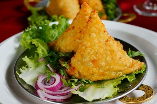 Samosa chaat masala
